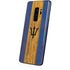 Barbados Flag Dark Wood Galaxy S9 Plus Skin
